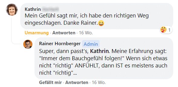 Rainer Hornberger Erfahrungen Kathrin