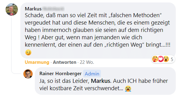 Rainer Hornberger Erfahrungen Markus