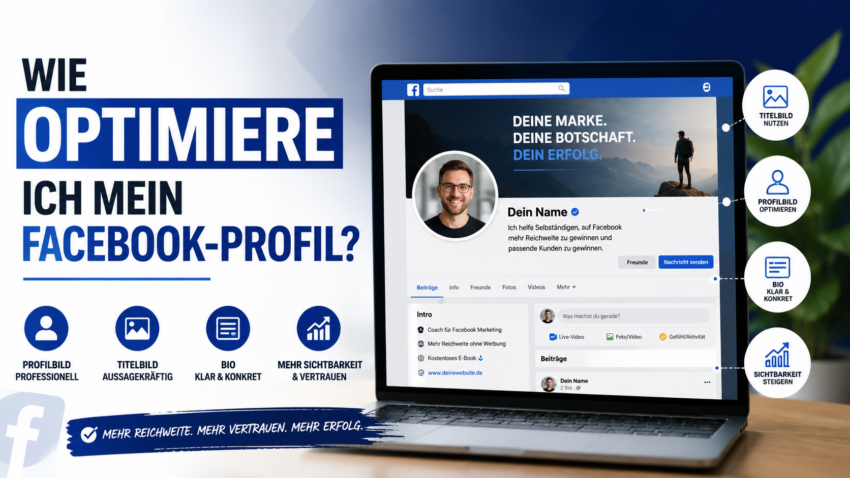Facebook-Profil optimieren
